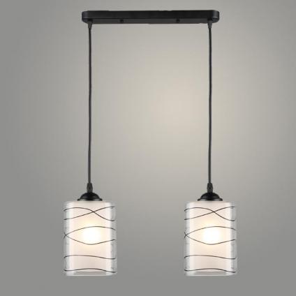 Подвес N4821/2HT BK черный 2х40W E27 d430 h800, 24